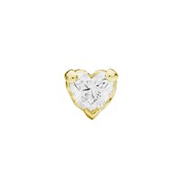 Mono orecchino Recarlo Donna Anniversary Love in Oro giallo Diamante E67PX001/G007M
